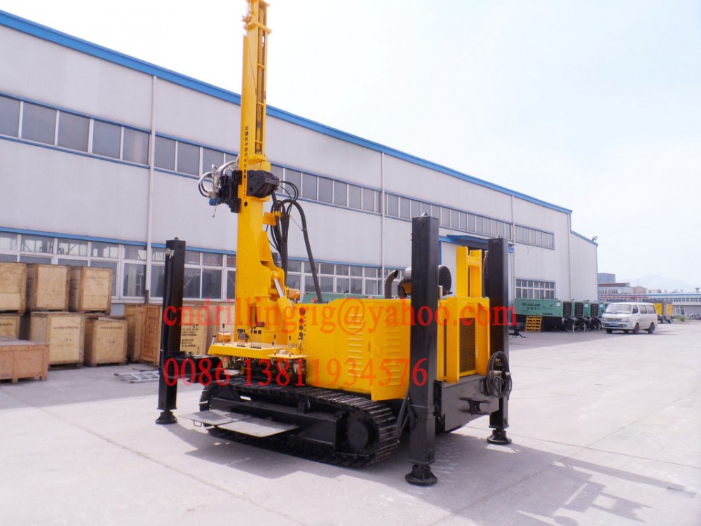 pl11157746-hydraulicwinchcrawlermountedwaterwelldrillingrigfor90300mmbigholediameter